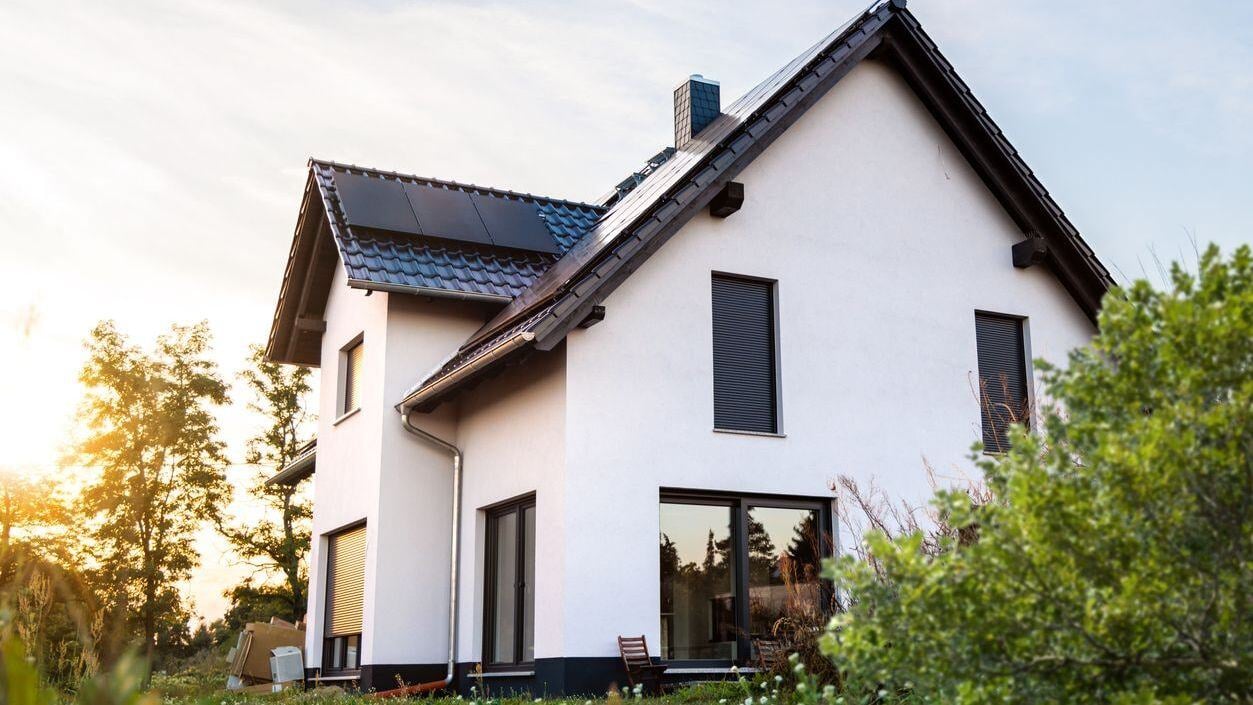White family home
