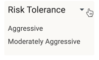 Your risk tolerance
