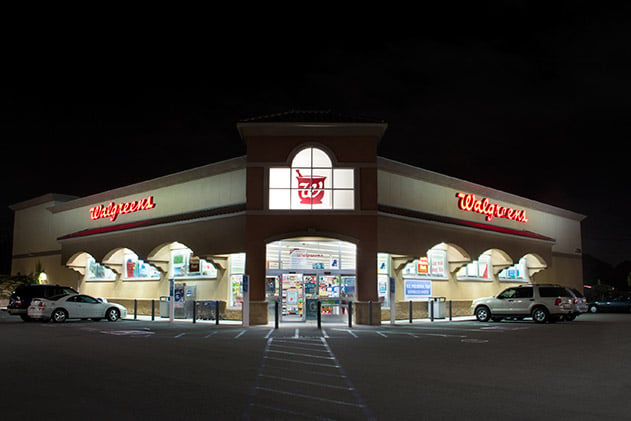 A Walgreens NNN retail store, an example of a credit tenant.