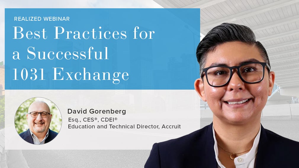 Best Practices for a Successful 1031 Exchange