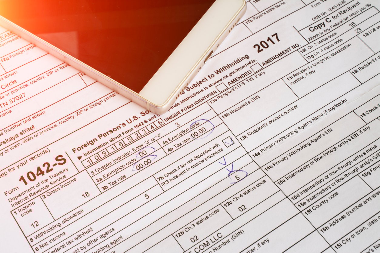 what is form 1042 and what is it used for?