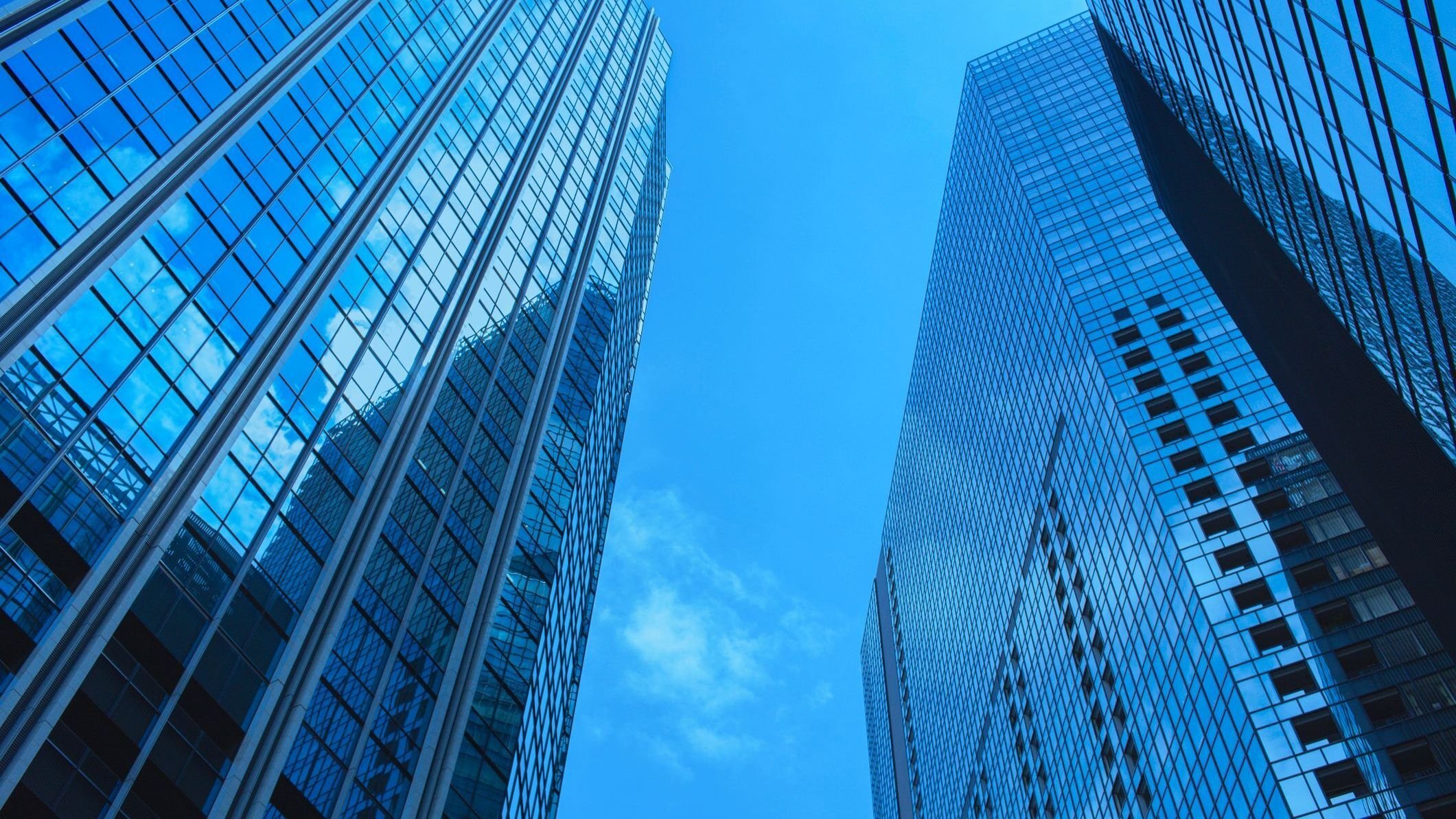 High rise buildings in office area 