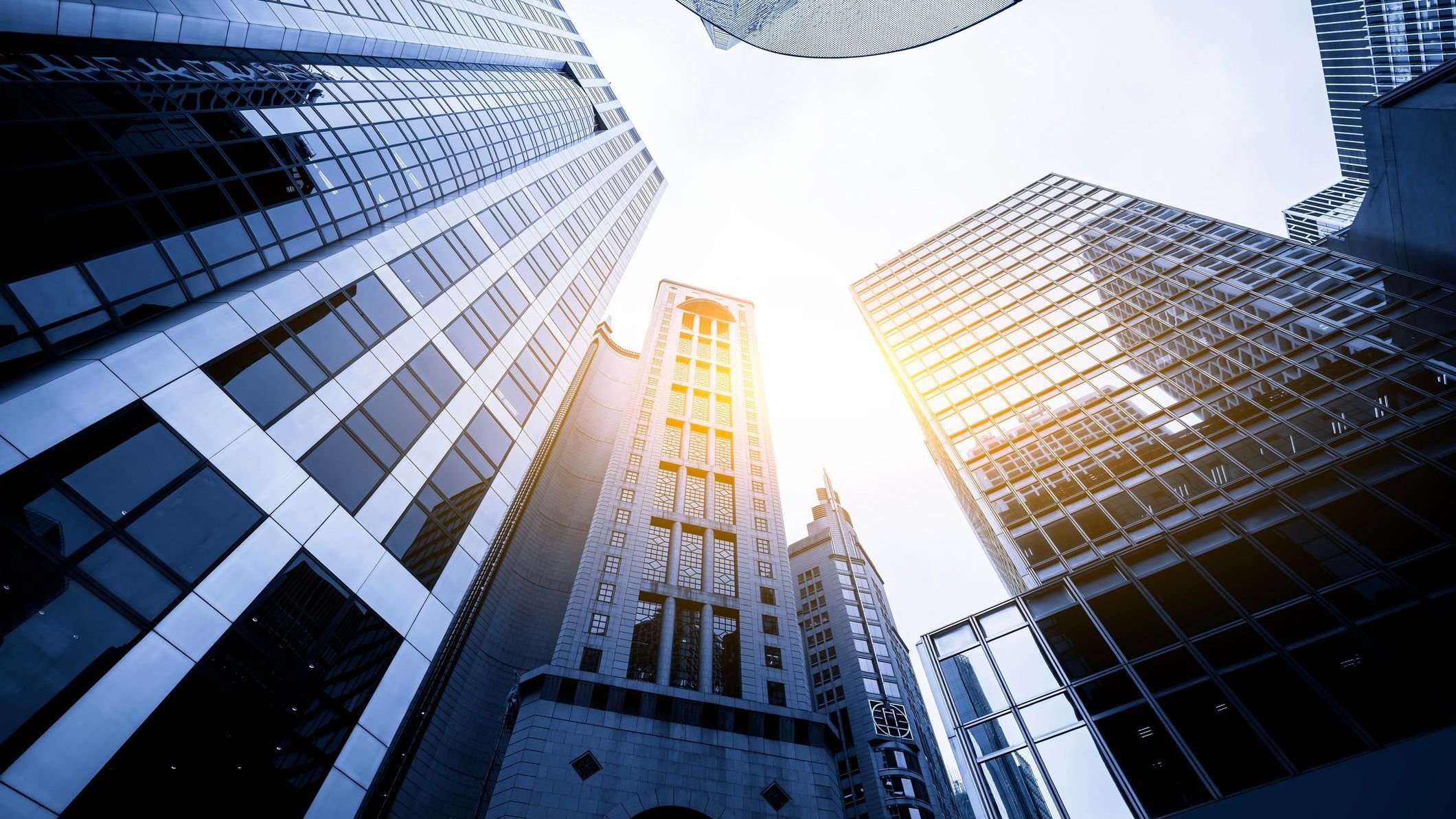 Modern Skyscrapers Reaching for the Sky 