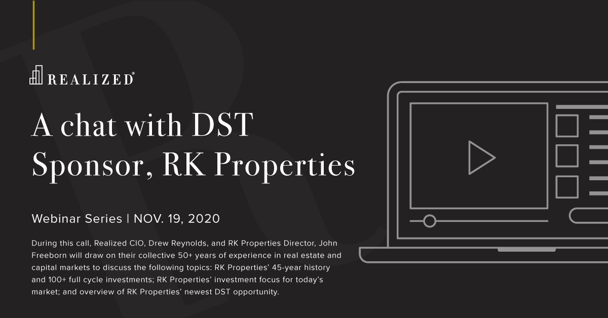 A chat with DST Sponsor, RK Properties