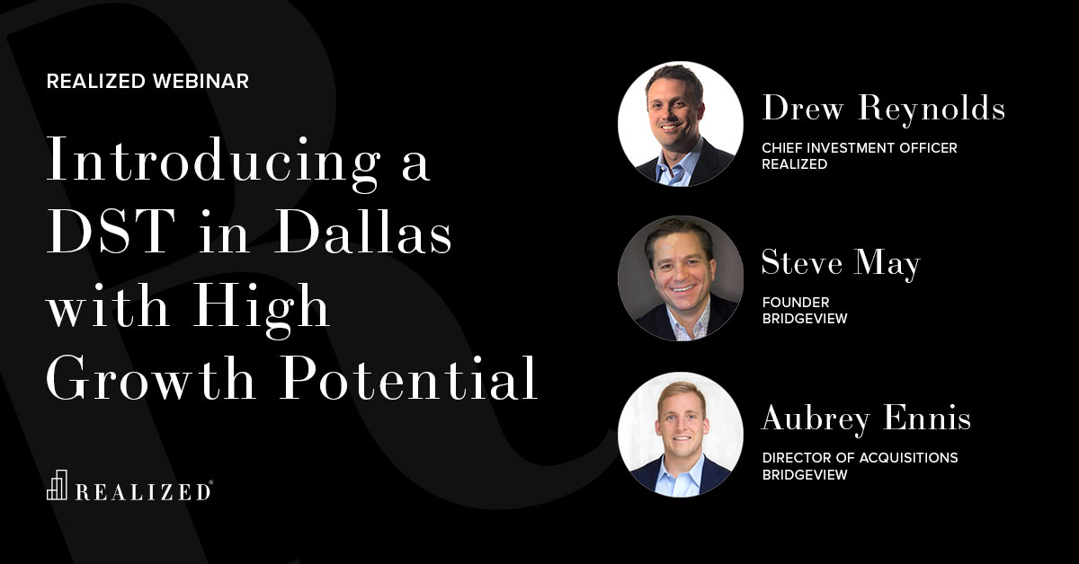 Introducing a DST in Dallas with High Growth Potential