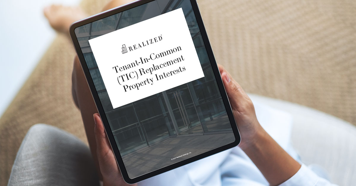 1031 Tenants In Common (TIC) Property Investment EBook