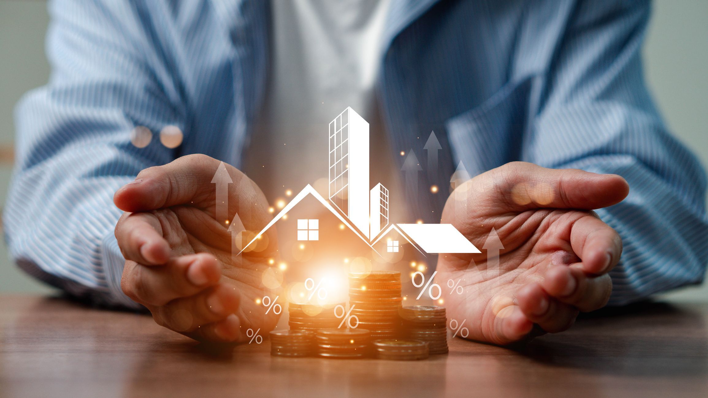  Buy and sell houses and real estate online on a virtual screen. 
